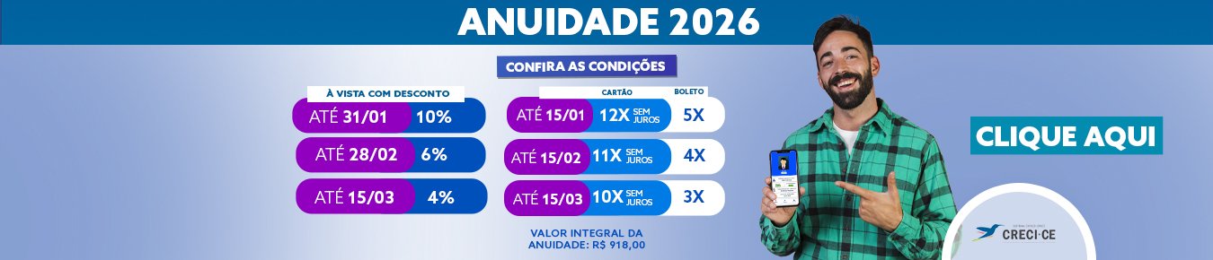 Banner Descontos Anuidade 2026